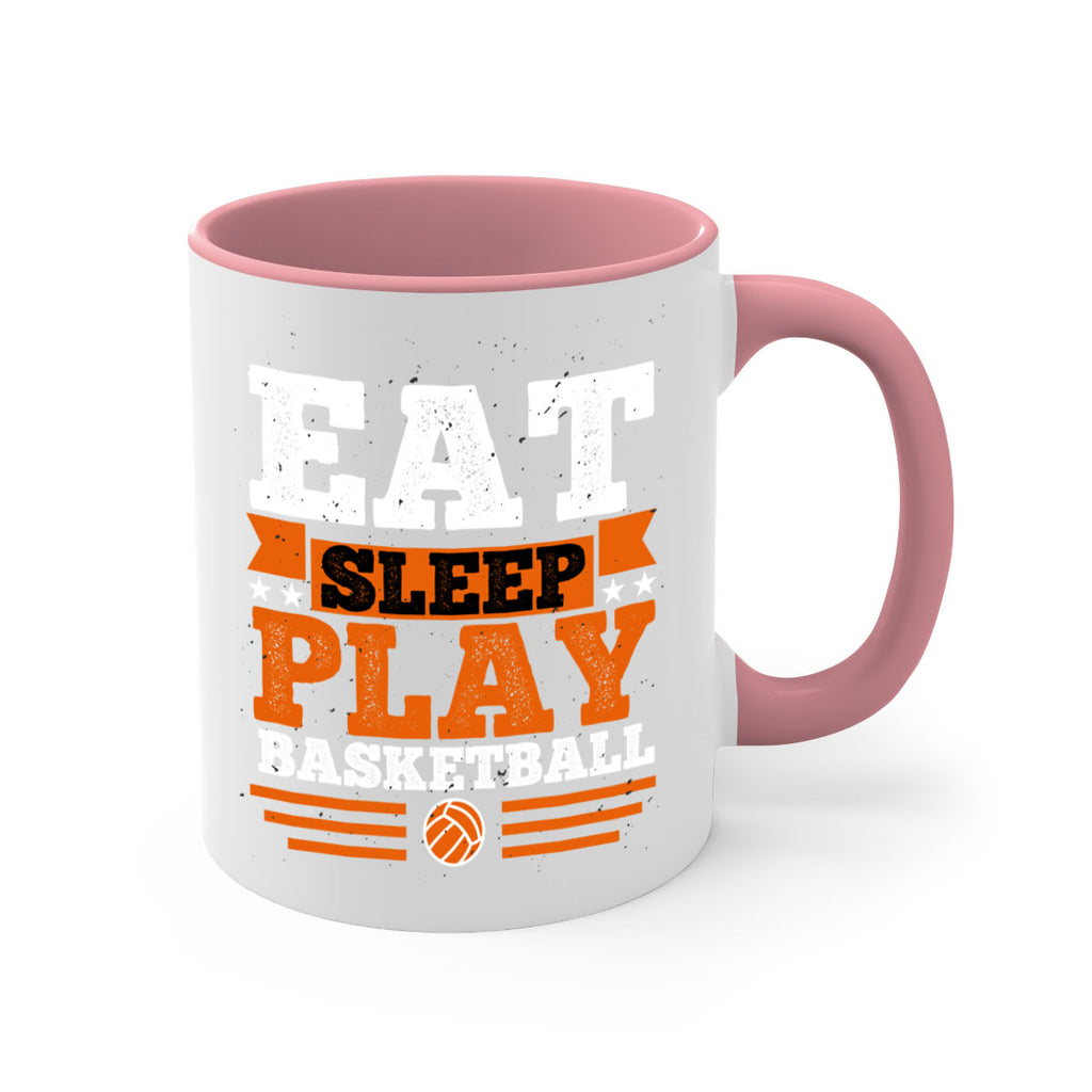 A Eat sleep play volleyball 2334#- basketball-Mug / Coffee Cup