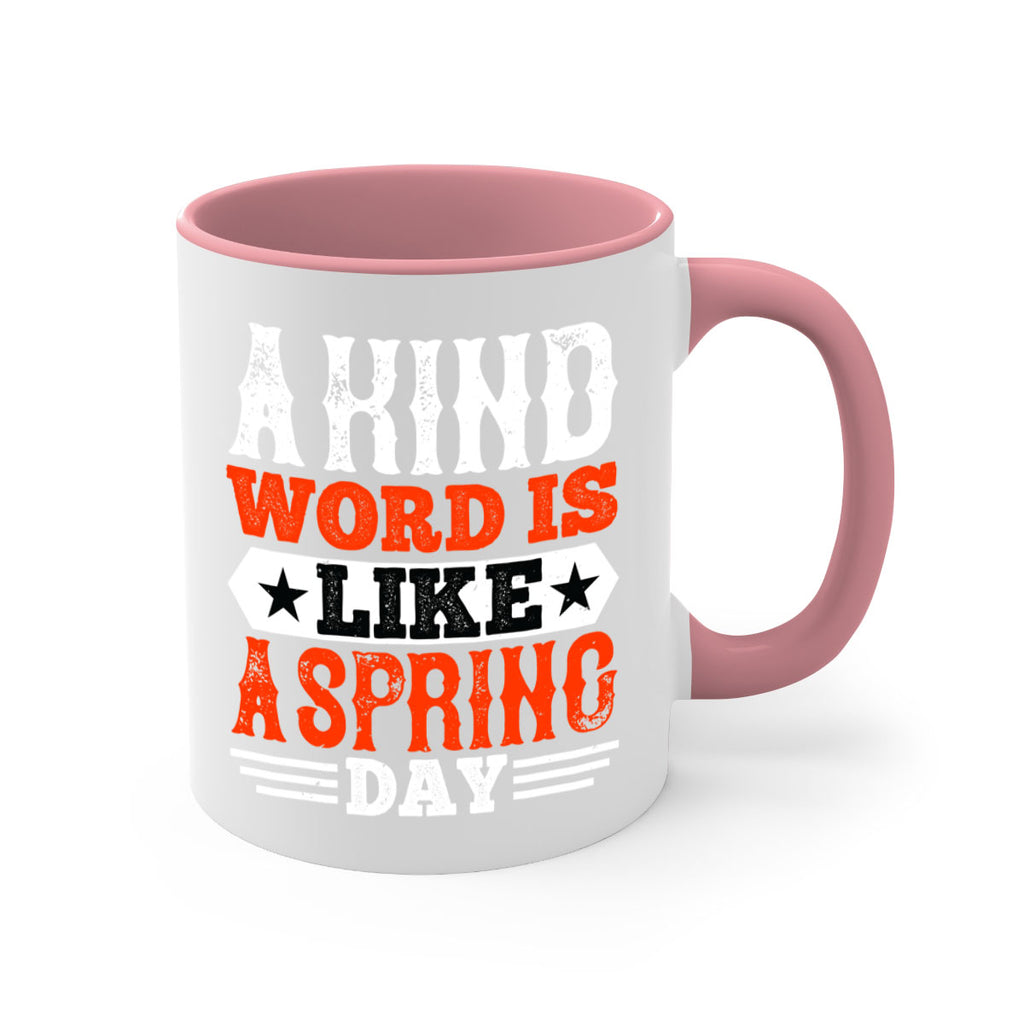 A kind word is like a spring day 2361#- basketball-Mug / Coffee Cup