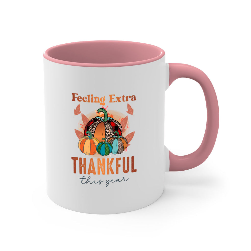 Feeling Extra THankful this year 181#- fall-Mug / Coffee Cup