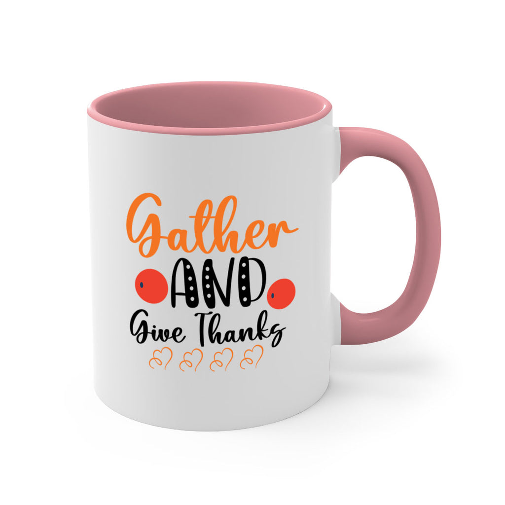 Gather And Give Thanks 188#- fall-Mug / Coffee Cup