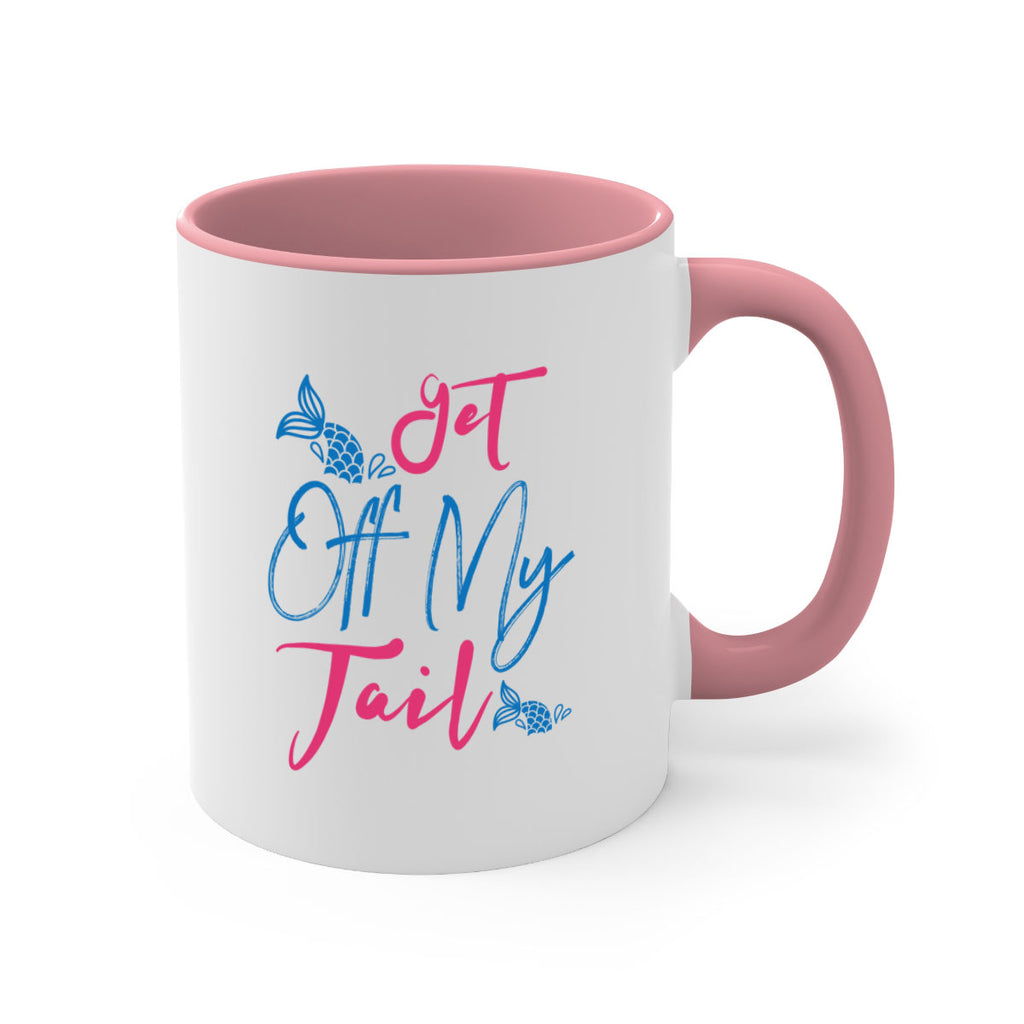 Get Off My Tail 173#- mermaid-Mug / Coffee Cup