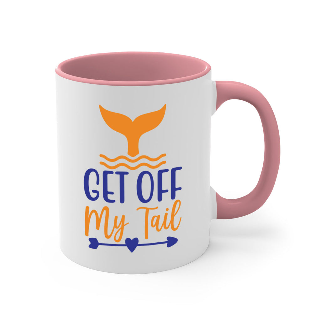 Get off My Tail 169#- mermaid-Mug / Coffee Cup