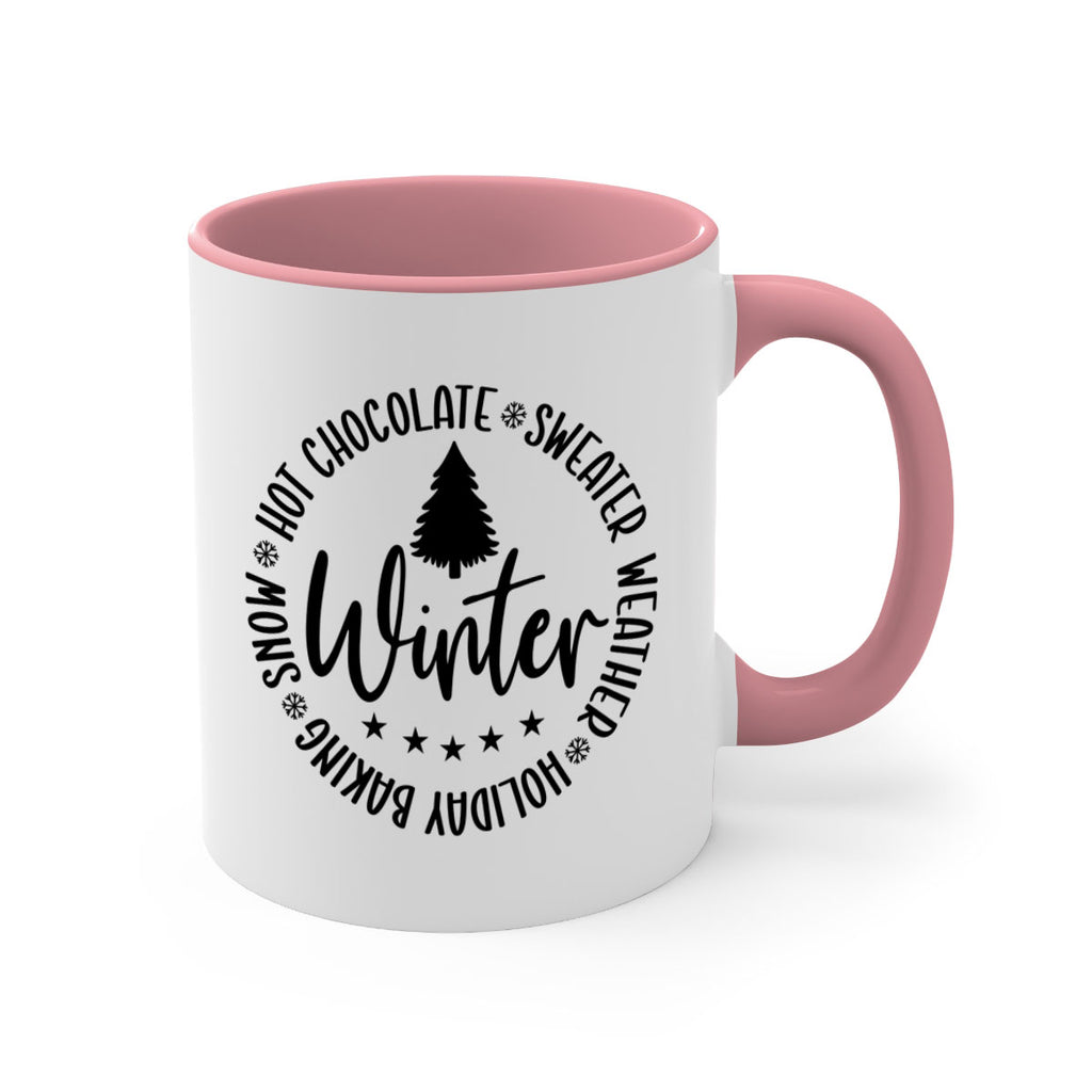 Hot Chocolate Sweater Weather Holiday Baking Snows196#- winter-Mug / Coffee Cup