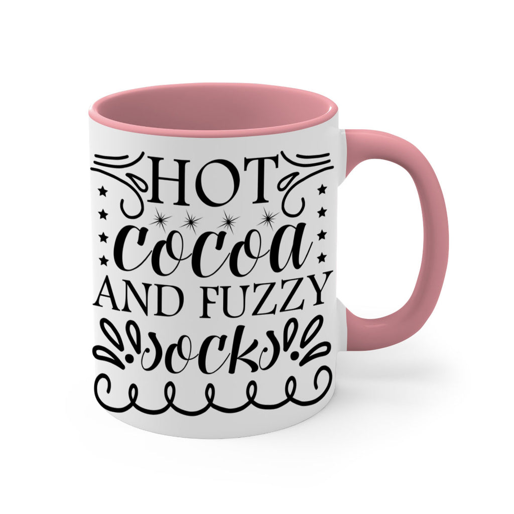 Hot Cocoa and Fuzzy Socks 217#- winter-Mug / Coffee Cup