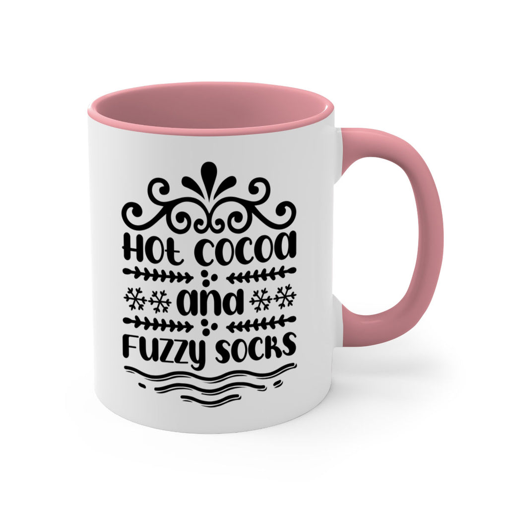 Hot Cocoa and Fuzzy Socks 219#- winter-Mug / Coffee Cup