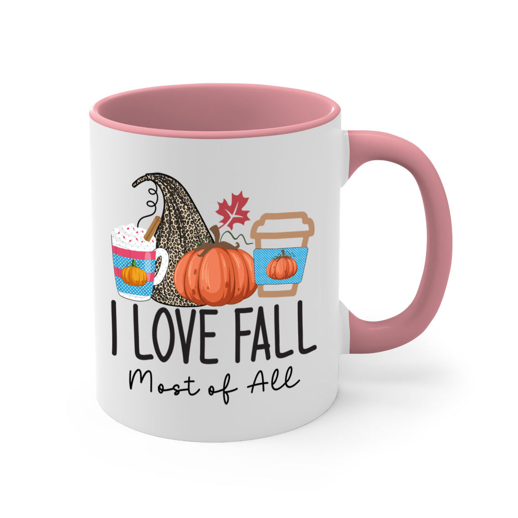 I Love Fall Most of All 332#- fall-Mug / Coffee Cup