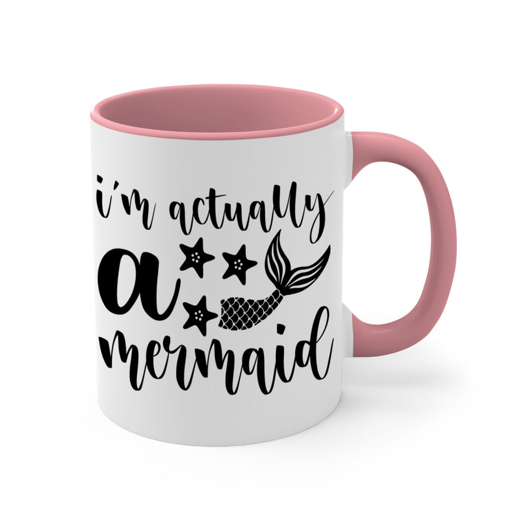 Im actually a mermaid 259#- mermaid-Mug / Coffee Cup