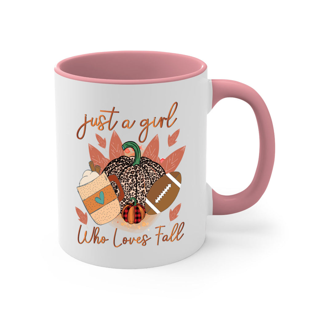 Just A Girl Who Loves Fall 384#- fall-Mug / Coffee Cup