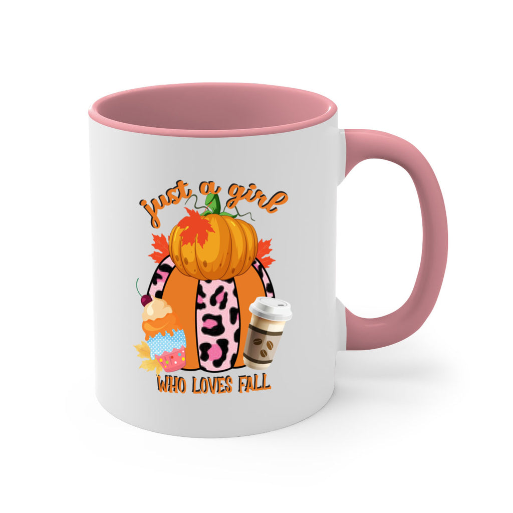 Just a Girl Who Loves Fall 383#- fall-Mug / Coffee Cup