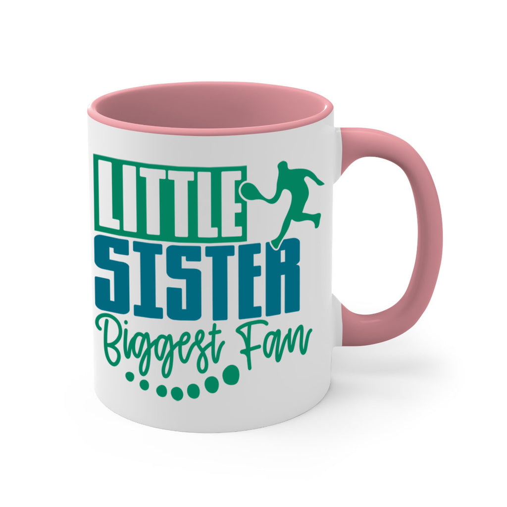 Little Sister Biggest Fan 859#- tennis-Mug / Coffee Cup