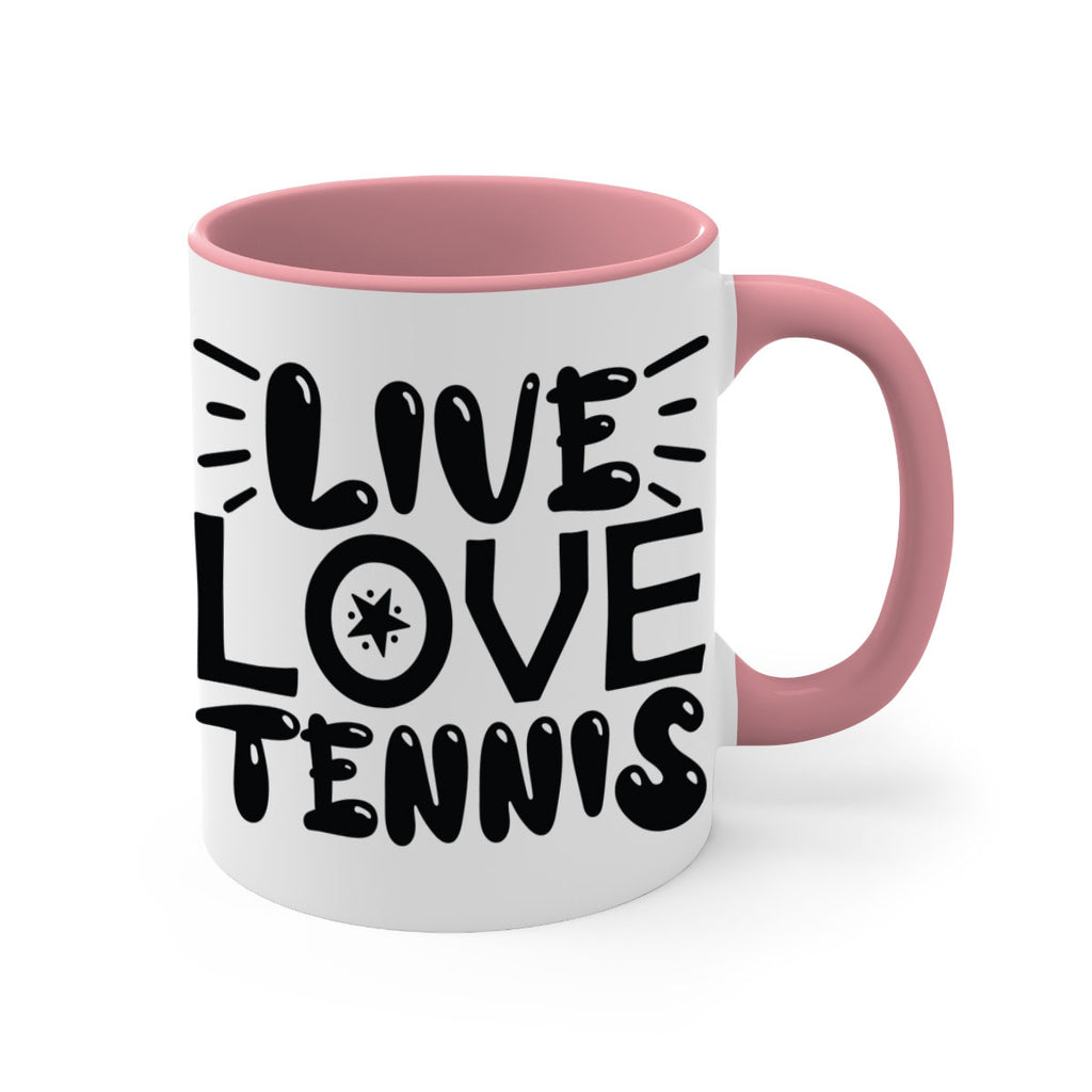 Live love Tennis 800#- tennis-Mug / Coffee Cup
