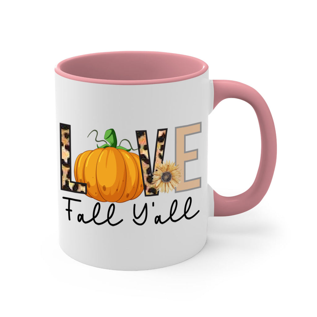 Love FALL YAll 410#- fall-Mug / Coffee Cup