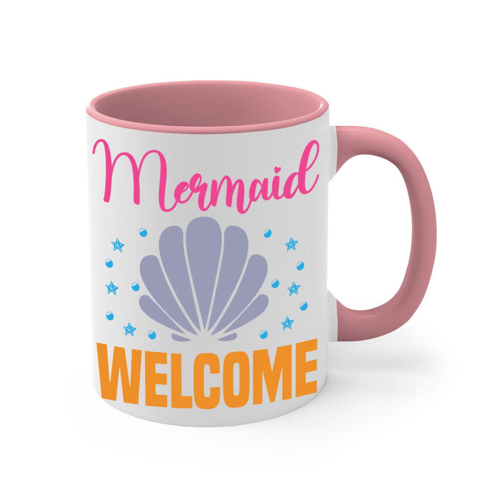 Mermaid Welcome Design 467#- mermaid-Mug / Coffee Cup