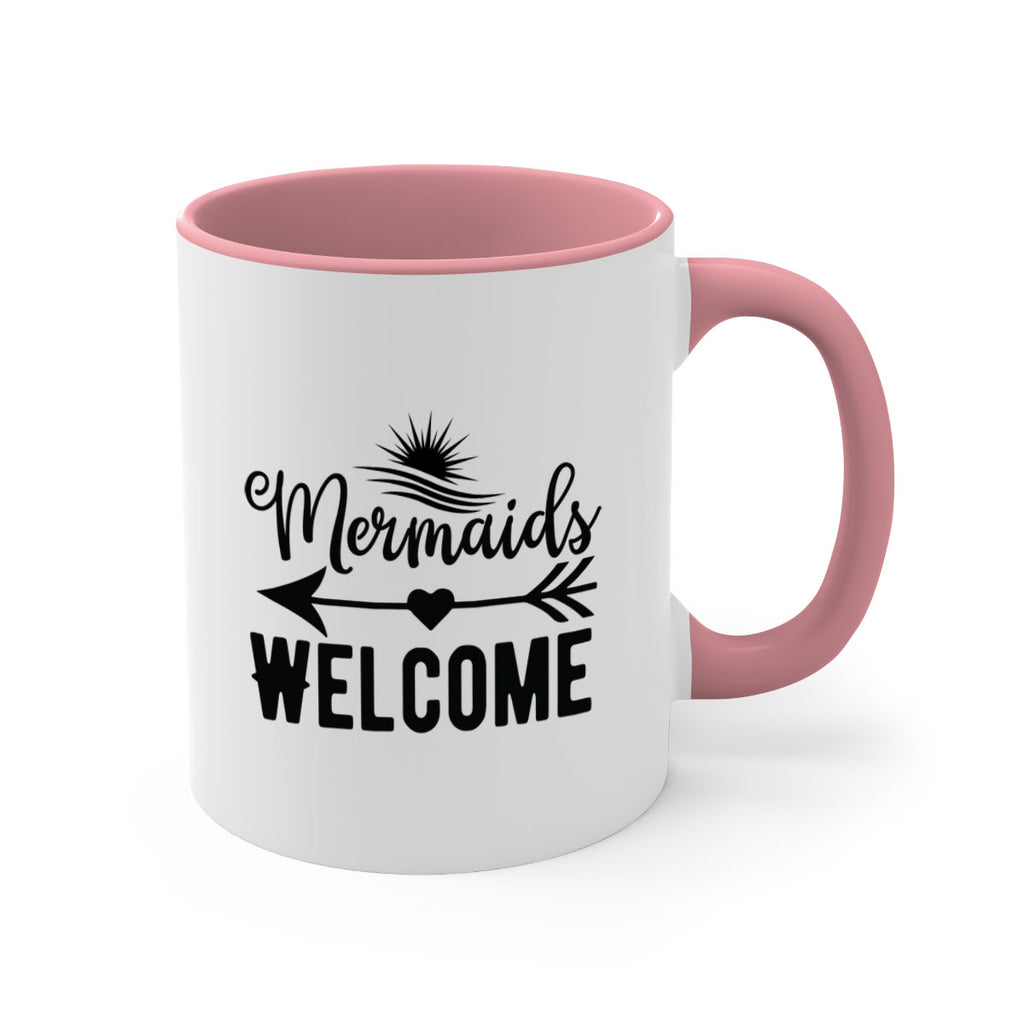 Mermaids Welcome 500#- mermaid-Mug / Coffee Cup