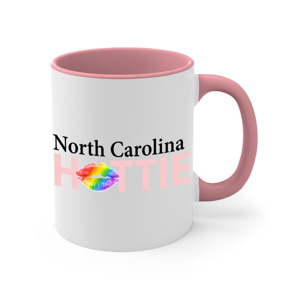 North Carolina Hottie with rainbow lips 33#- Hottie Collection-Mug / Coffee Cup