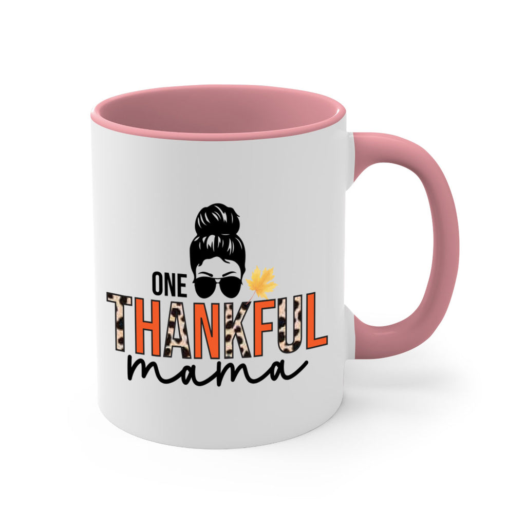 One thankful mama 463#- fall-Mug / Coffee Cup