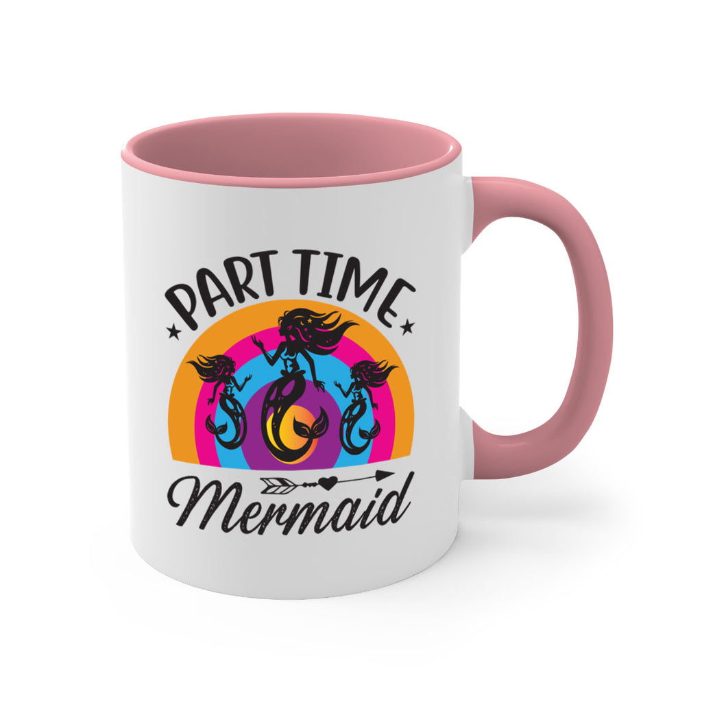 Part time mermaid 534#- mermaid-Mug / Coffee Cup