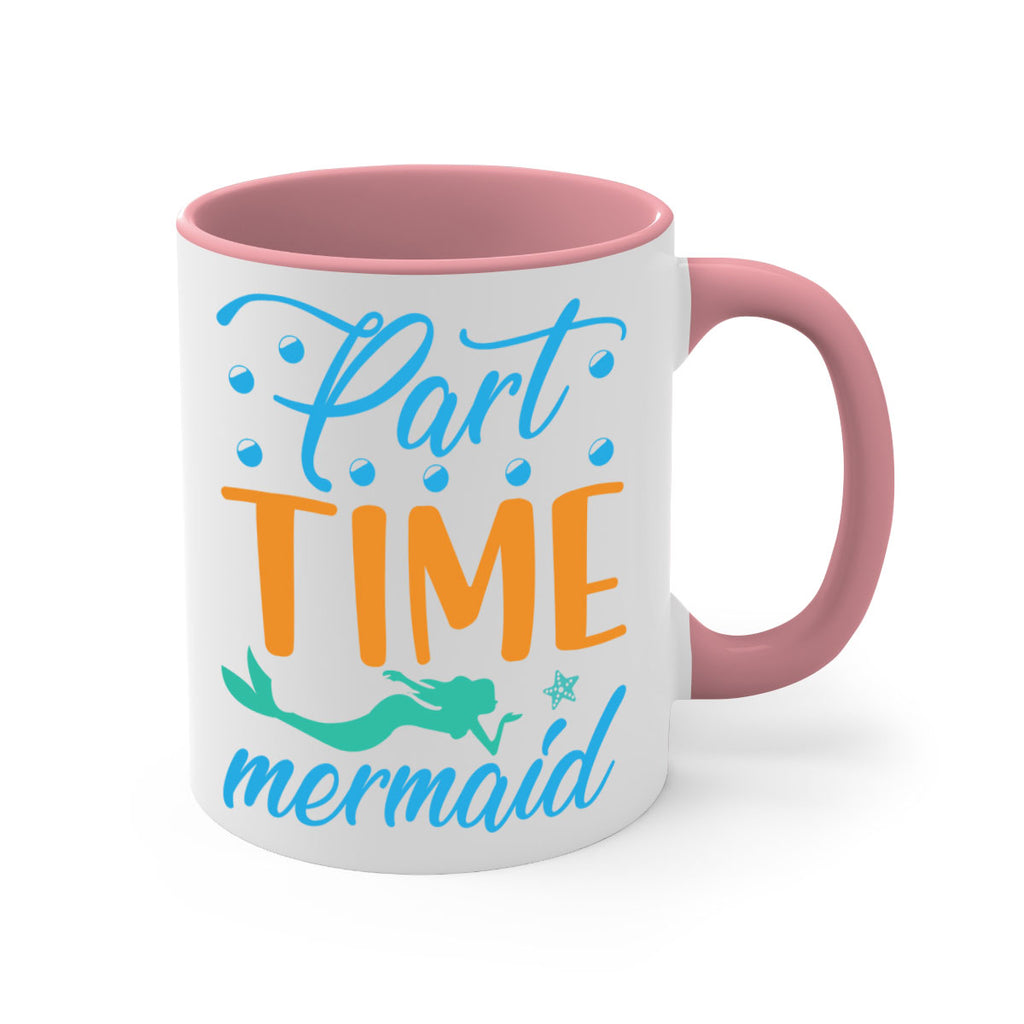 PartTime Mermaid Design 537#- mermaid-Mug / Coffee Cup
