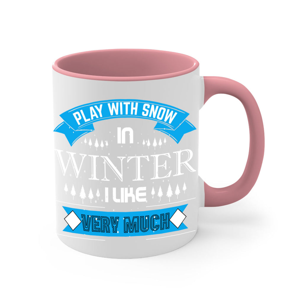 Play with Snow Winter 338#- winter-Mug / Coffee Cup