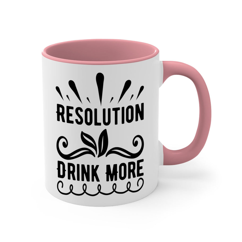 Resolution Drink More 348#- winter-Mug / Coffee Cup