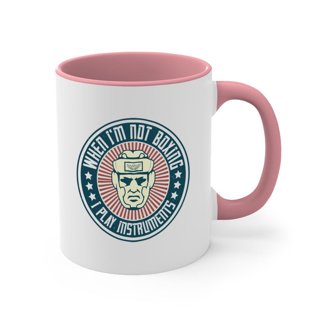 When Im not boxing I play instruments 1754#- boxing-Mug / Coffee Cup