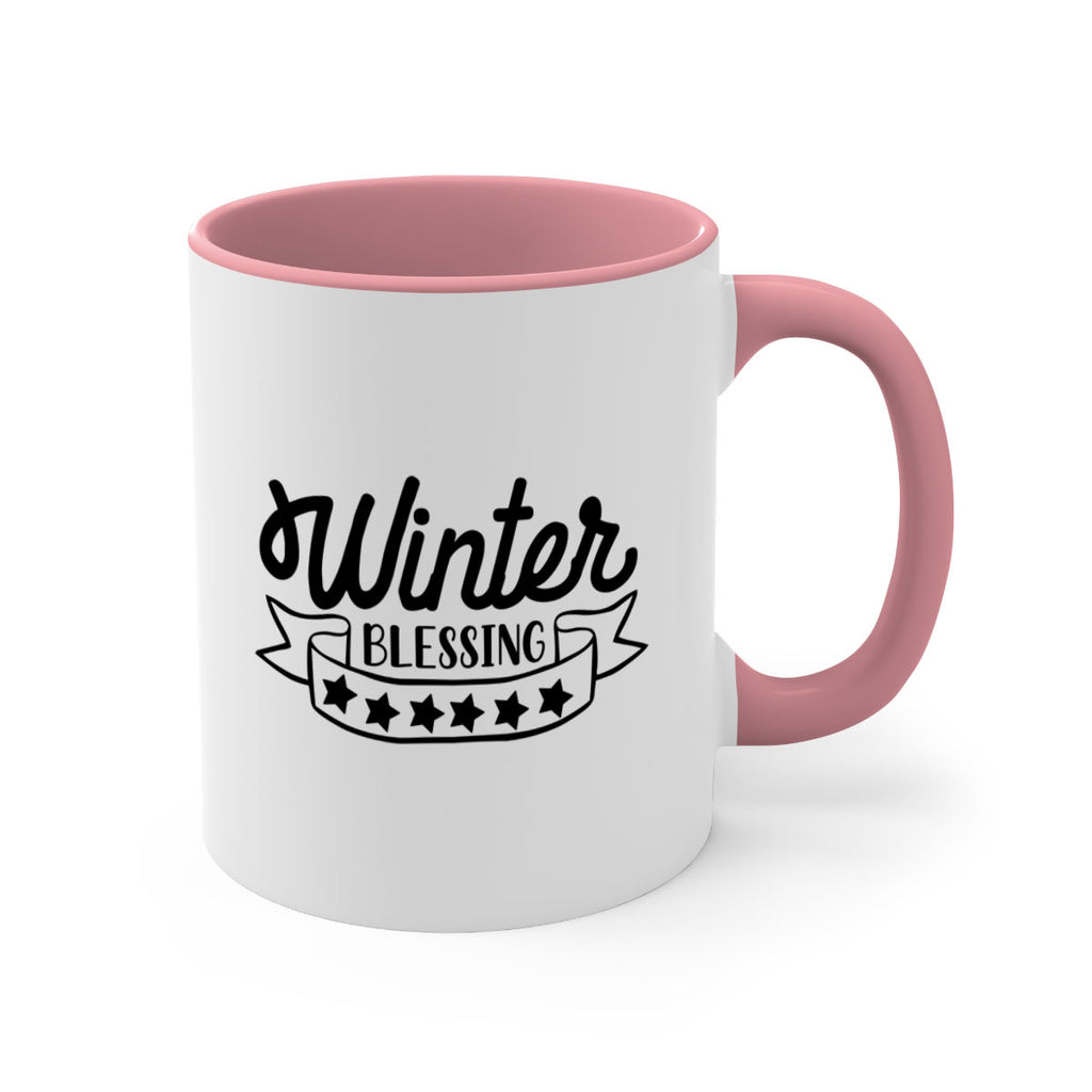 Winter Blessing 485#- winter-Mug / Coffee Cup