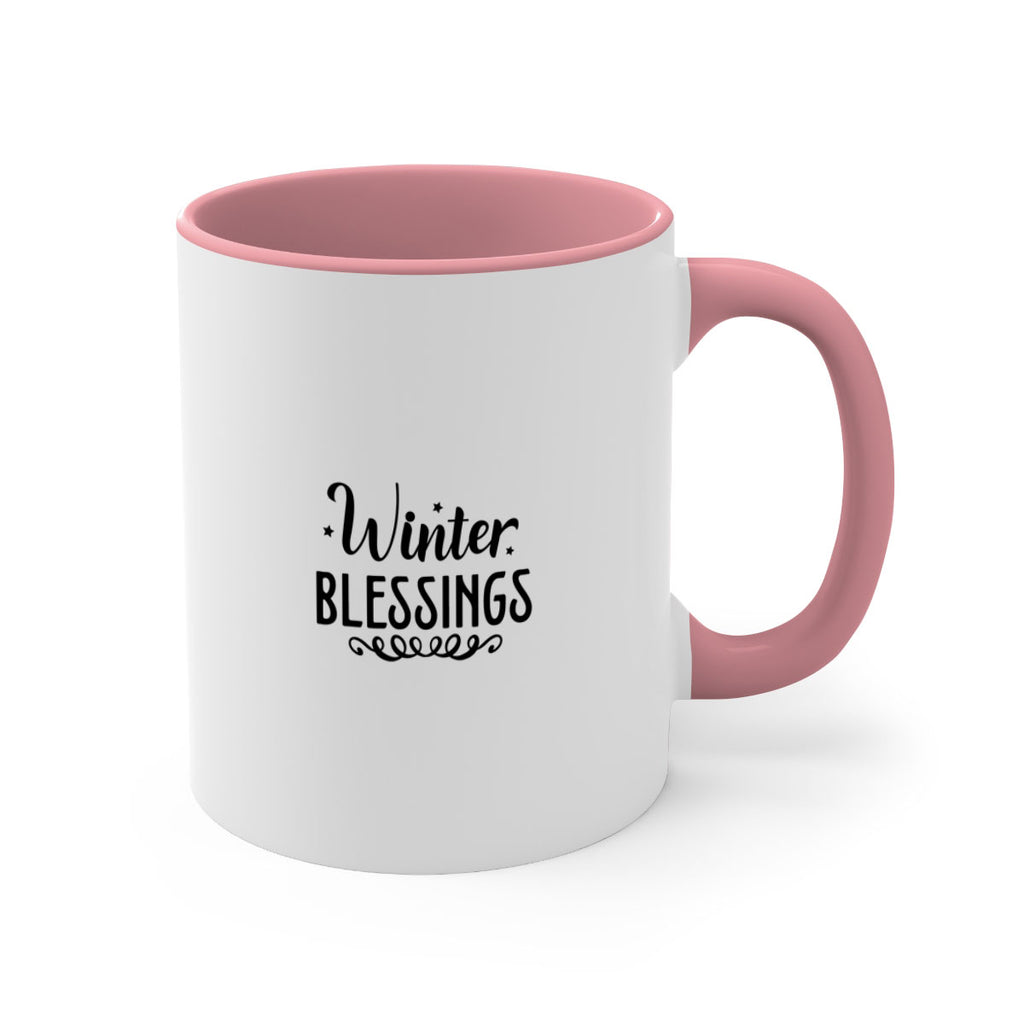 Winter Blessings 490#- winter-Mug / Coffee Cup