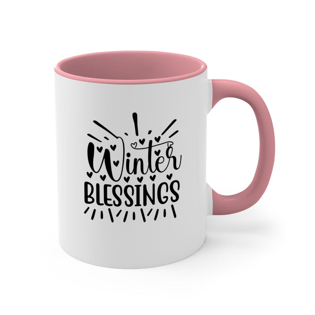 Winter Blessings 491#- winter-Mug / Coffee Cup
