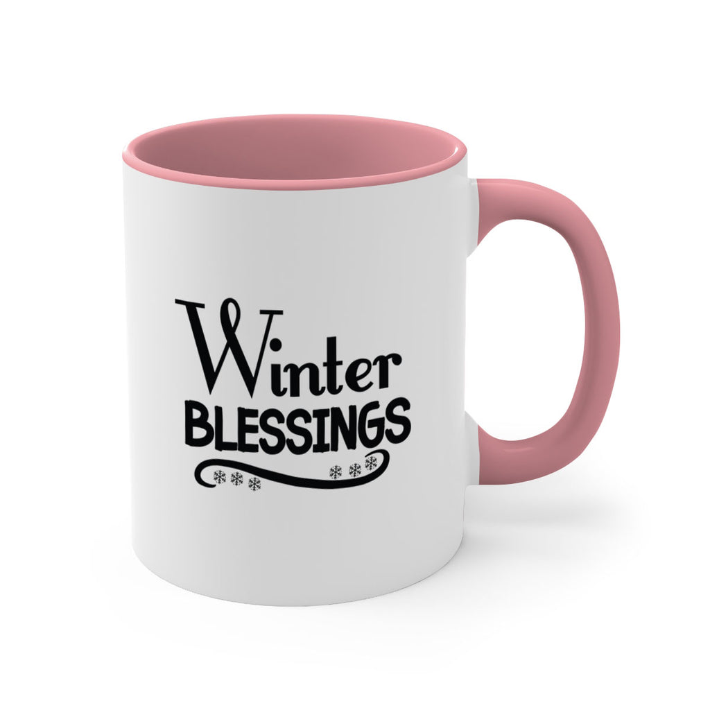 Winter Blessings 493#- winter-Mug / Coffee Cup