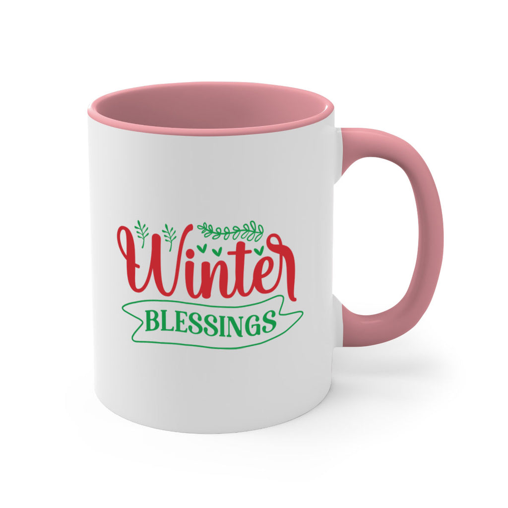 Winter Blessings 494#- winter-Mug / Coffee Cup