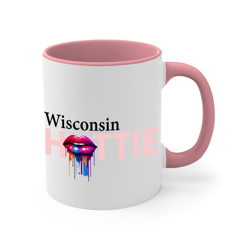 Wisconsin Hottie with dripping lips 49#- Hottie Collection-Mug / Coffee Cup