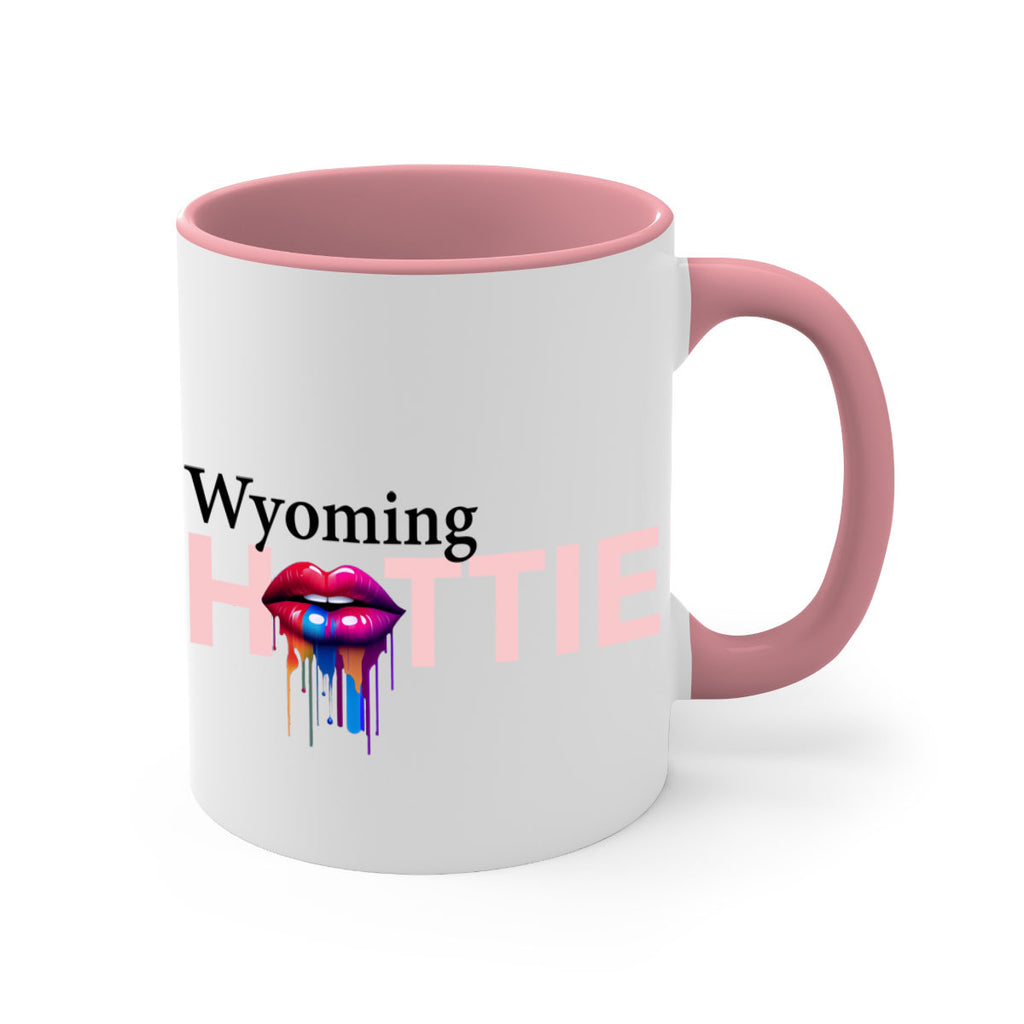 Wyoming Hottie with dripping lips 50#- Hottie Collection-Mug / Coffee Cup