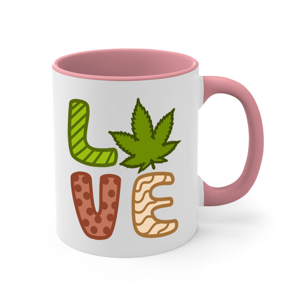 love weed 193#- marijuana-Mug / Coffee Cup