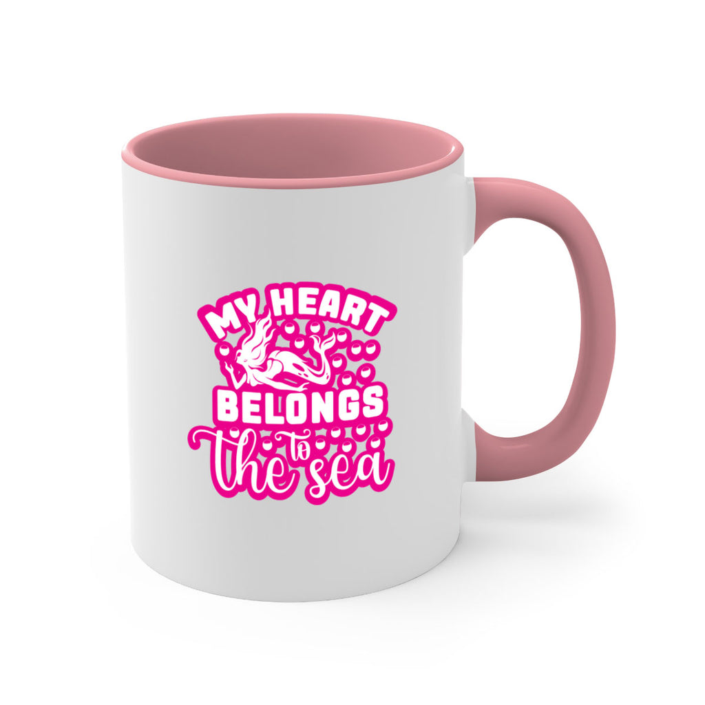 my heart belongs to the sea 515#- mermaid-Mug / Coffee Cup