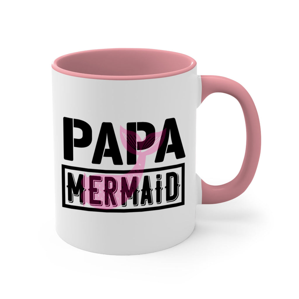 papa mermaid 533#- mermaid-Mug / Coffee Cup