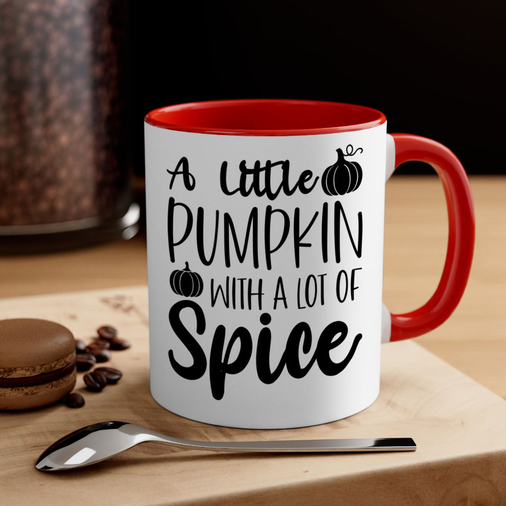 A Little Pumpkin With A Lot Of Spice 1#- fall-Mug / Coffee Cup