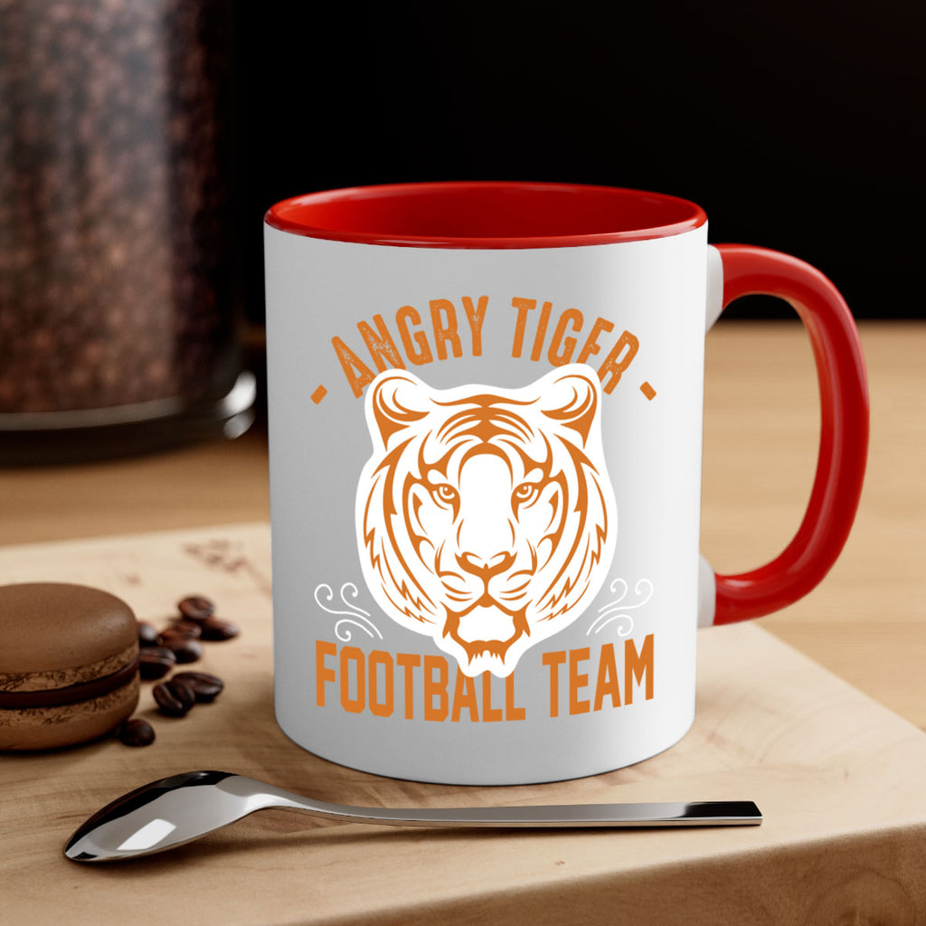 Angry tiger 1459#- football-Mug / Coffee Cup