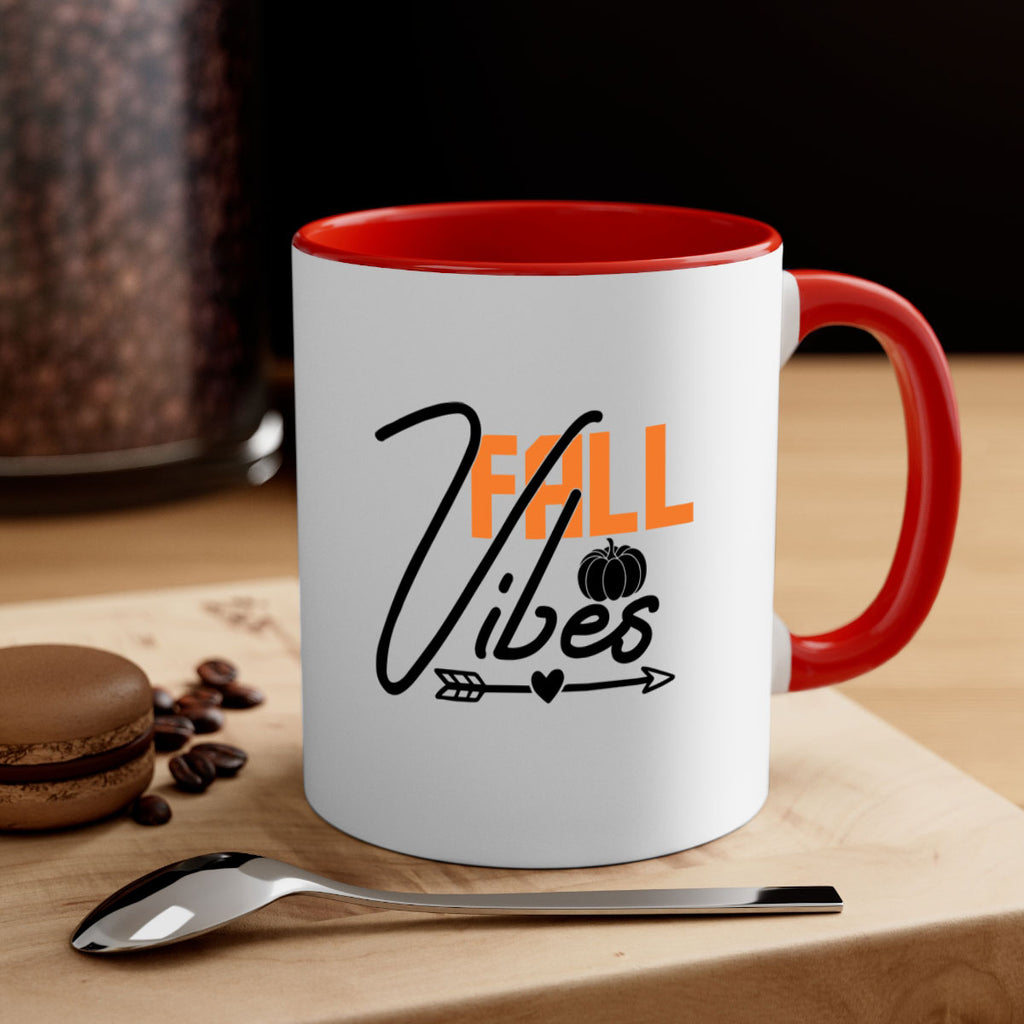 Fall Vibes 142#- fall-Mug / Coffee Cup