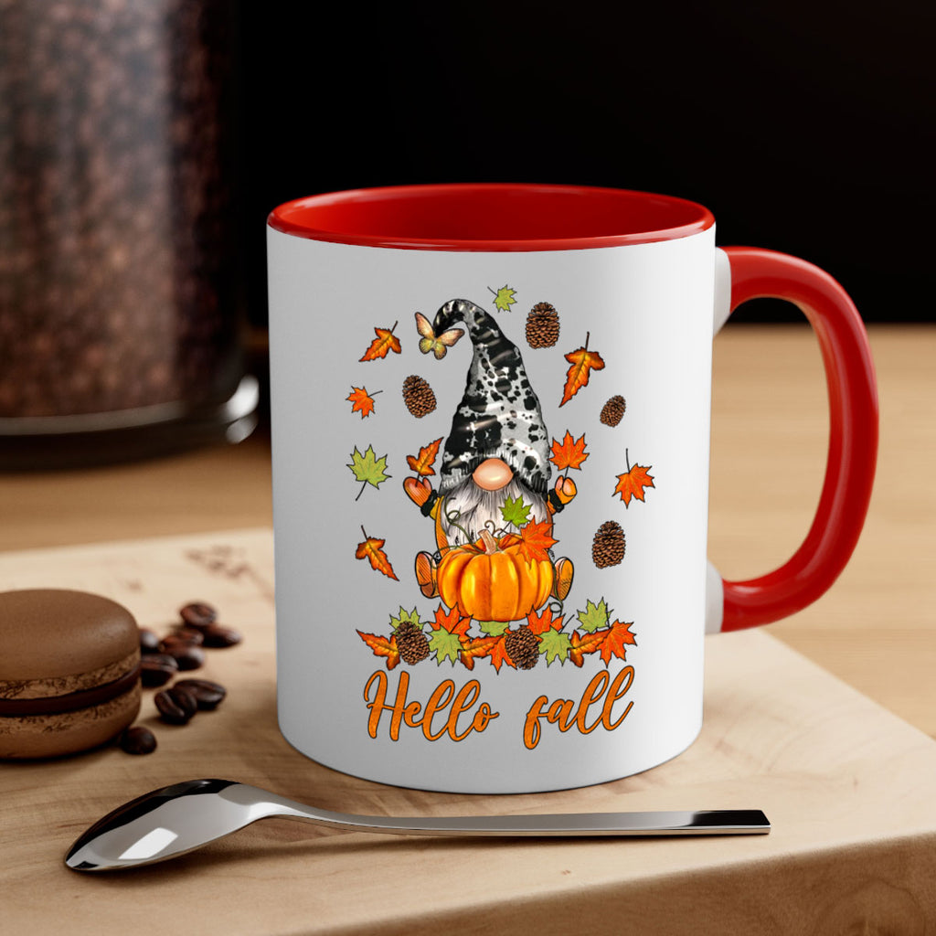 FallGnomeHelloAutumn 150#- fall-Mug / Coffee Cup