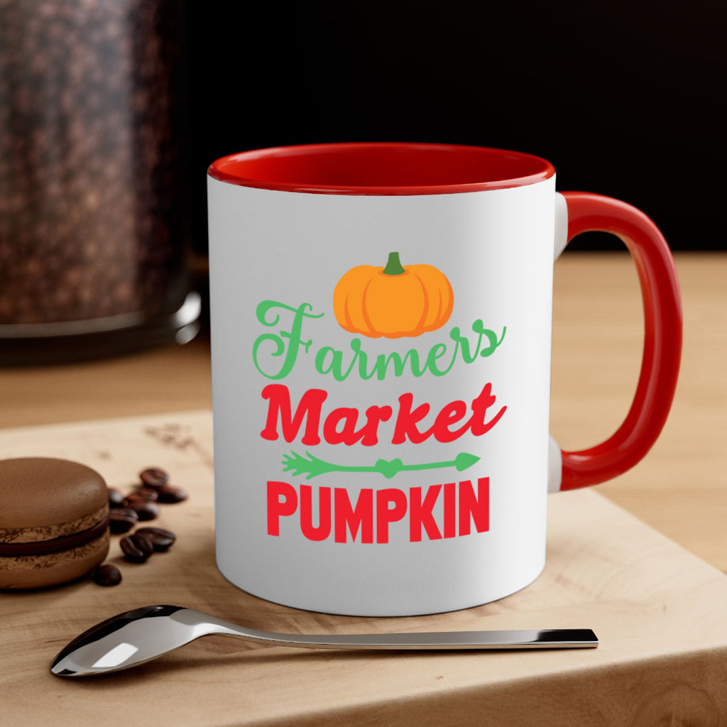 FarmersMarketPumpkin 180#- fall-Mug / Coffee Cup