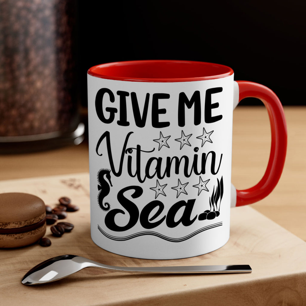 Give me vitamin sea 193#- mermaid-Mug / Coffee Cup