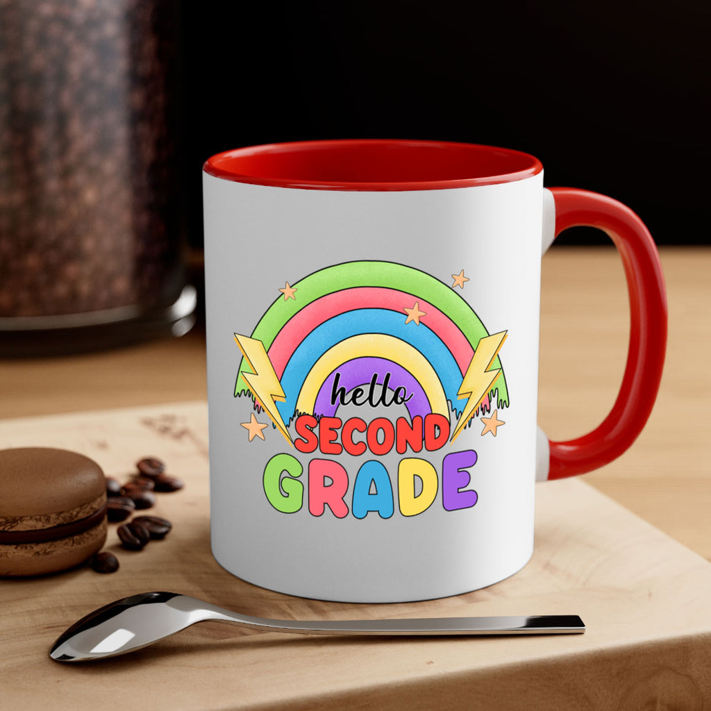 Hello 2nd Grade Rainbow 12#- second grade-Mug / Coffee Cup