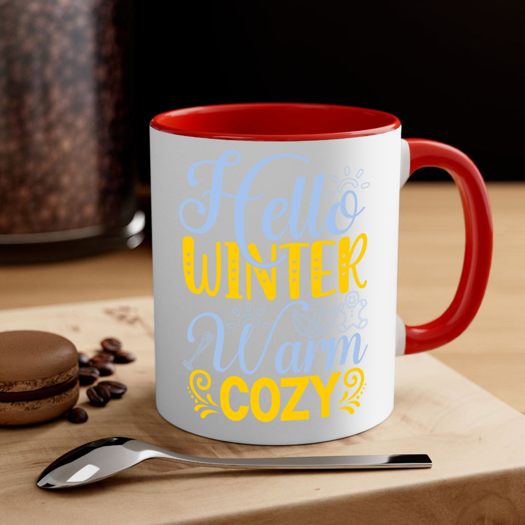Hello winter warm cozy166#- winter-Mug / Coffee Cup