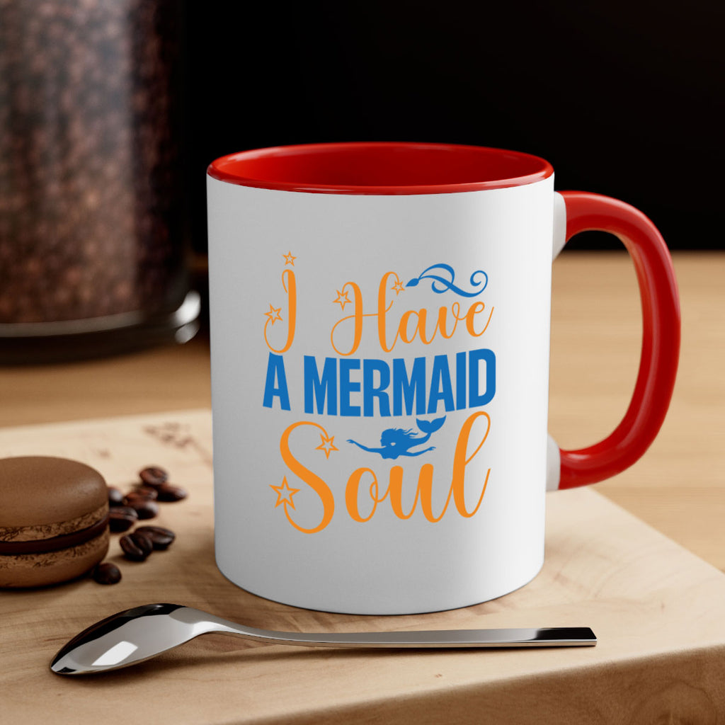 I Have a Mermaid Soul 211#- mermaid-Mug / Coffee Cup
