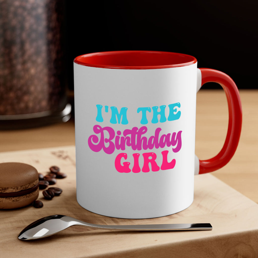 Im The Birthday Girl 225#- mermaid-Mug / Coffee Cup