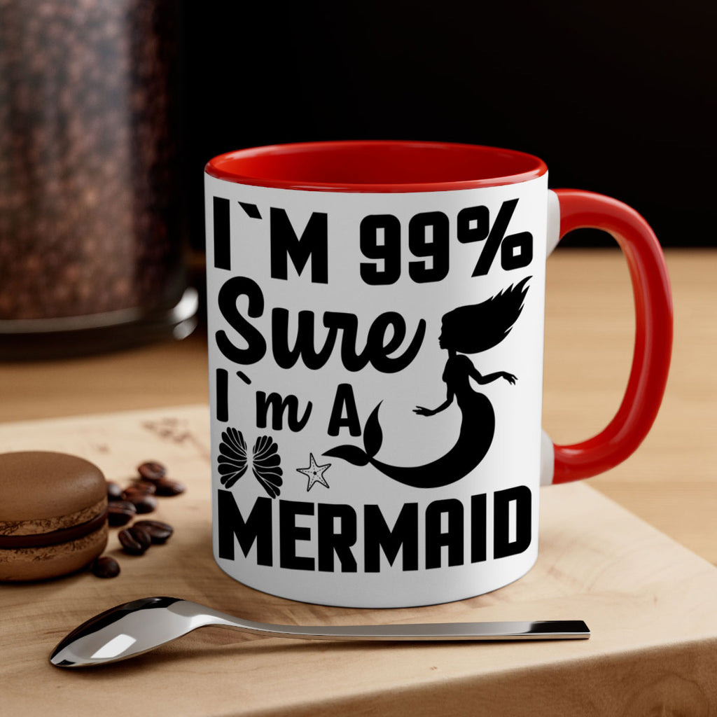 Im sure im a 253#- mermaid-Mug / Coffee Cup