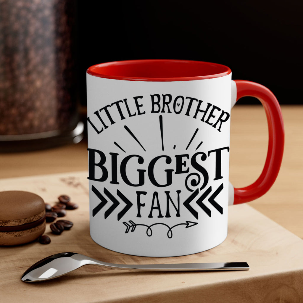 Little brother biggest fan 878#- tennis-Mug / Coffee Cup