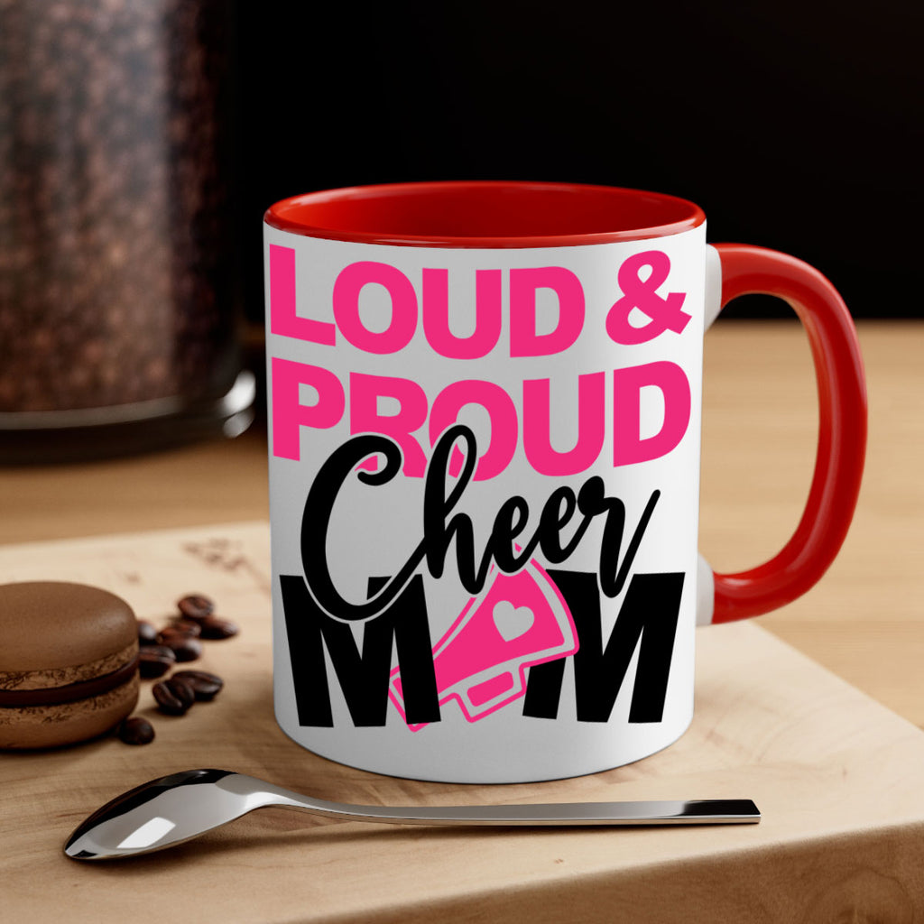 Loud Proud Cheer mom 765#- cheer-Mug / Coffee Cup