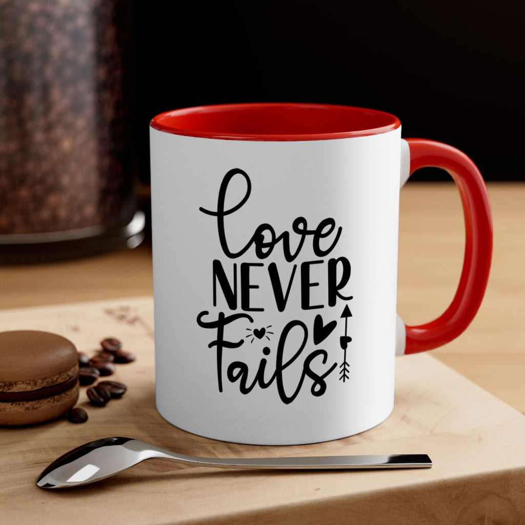 Love Never Fails 309#- winter-Mug / Coffee Cup