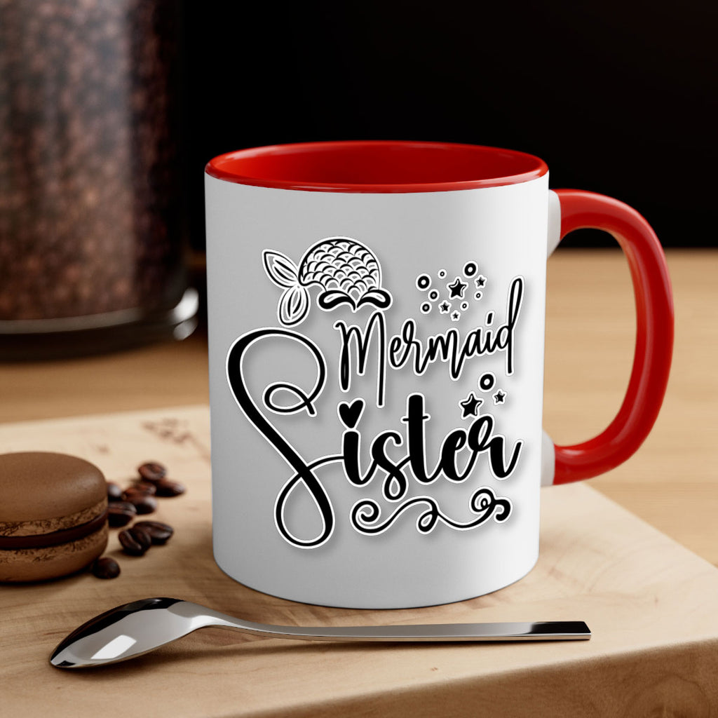 Mermaid Sister 441#- mermaid-Mug / Coffee Cup